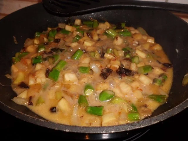 Pfannengericht: Gemüseragout mit Nudeln - Rezept - Bild Nr. 4