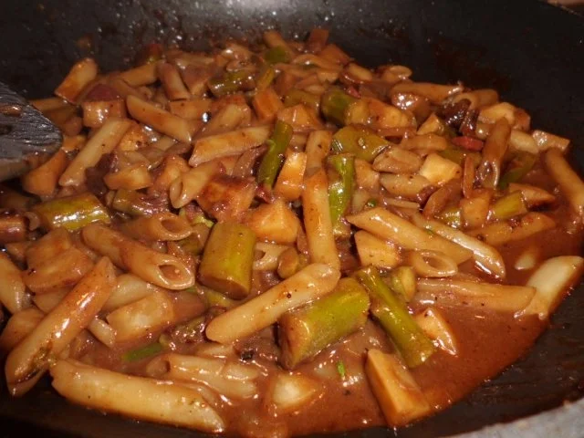 Pfannengericht: Gemüseragout mit Nudeln - Rezept - Bild Nr. 6