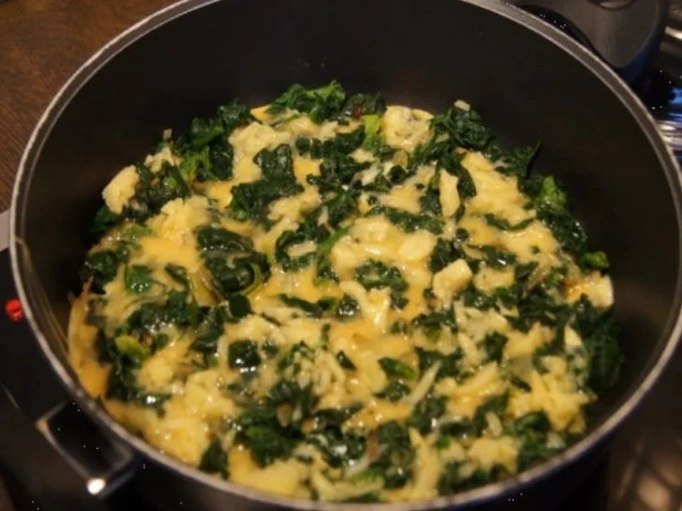 Omelett mit frischen Blattspinat - Rezept - Bild Nr. 12