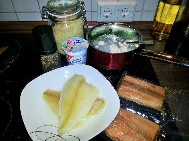 Rezept: Fish Fingers mit Rahmspinat und Röstkartoffeln Bild Nr. 3 Fish Fingers mit Rahmspinat und Röstkartoffeln - Rezept - Bild Nr. 3