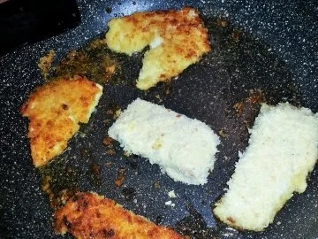 Rezept: Fish Fingers mit Rahmspinat und Röstkartoffeln Bild Nr. 6 Fish Fingers mit Rahmspinat und Röstkartoffeln - Rezept - Bild Nr. 6