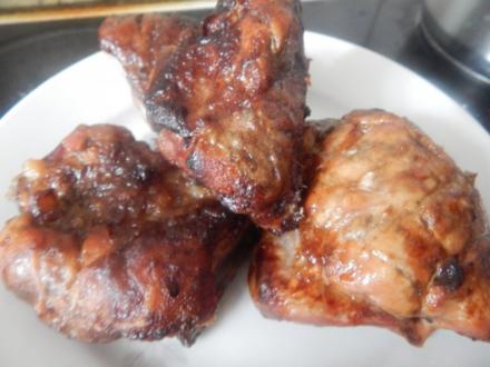 Rippchen mit Backpflaumen