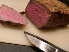 Roastbeef vom Grill mit Bandnudeln in Weißwein-Sahne-Sauce - Rezept - Bild Nr. 2