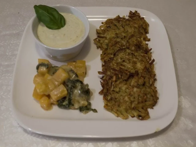 K & K-Rösti mit Basilikumdip und Steckrüben - Rezept - Bild Nr. 6