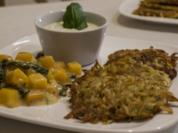 K & K-Rösti mit Basilikumdip und Steckrüben - Rezept