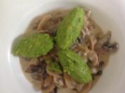 Bärlauch-Polenta-Nocken - Rezept