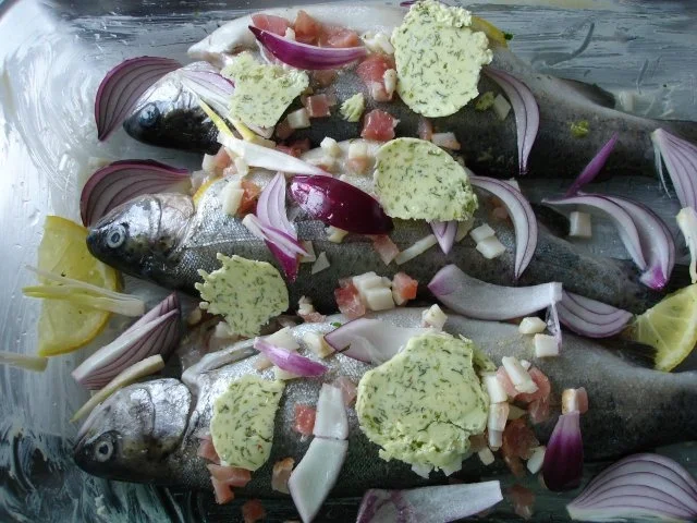 Rezept: Forelle aus dem Backofen Bild Nr. 4 Forelle aus dem Backofen - Rezept - Bild Nr. 4