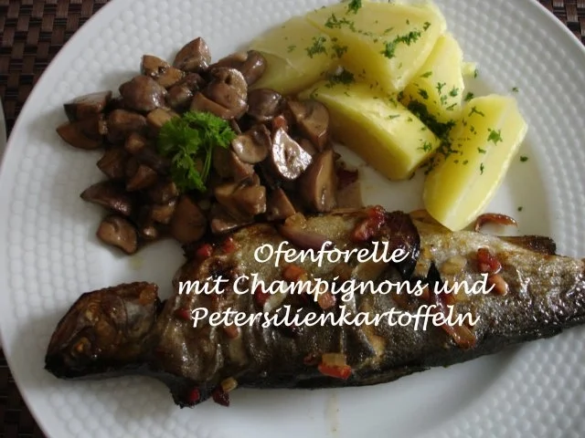 Rezept: Forelle aus dem Backofen Bild Nr. 7 Forelle aus dem Backofen - Rezept - Bild Nr. 7