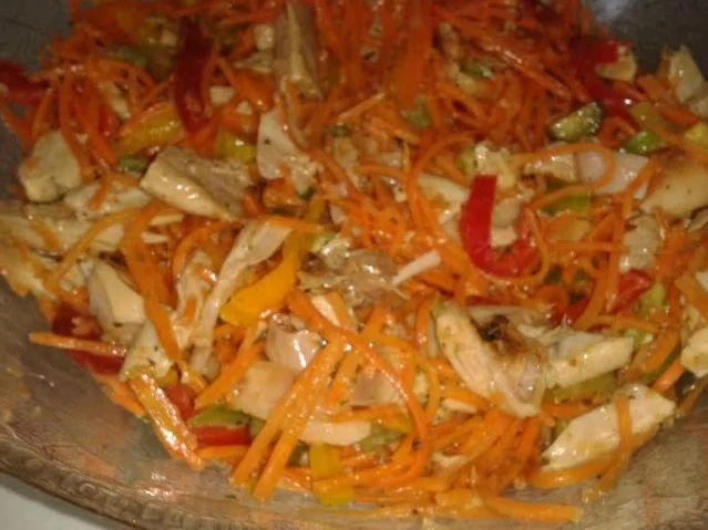 Restesalat          Reste verarbeitet - Rezept