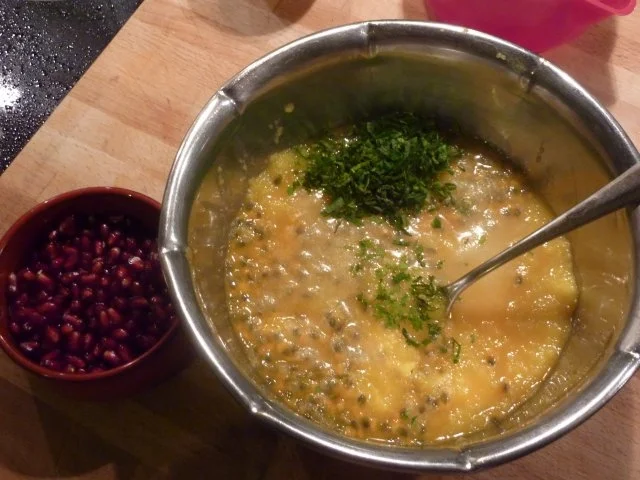 Rezept: Safran Panna Cotta mit Passionfruchtsalsa. Bild Nr. 5 Safran Panna Cotta mit Passionfruchtsalsa. - Rezept - Bild Nr. 5