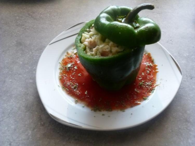 Paprika mal anders gefüllt - einfach - 28 kcal/100g