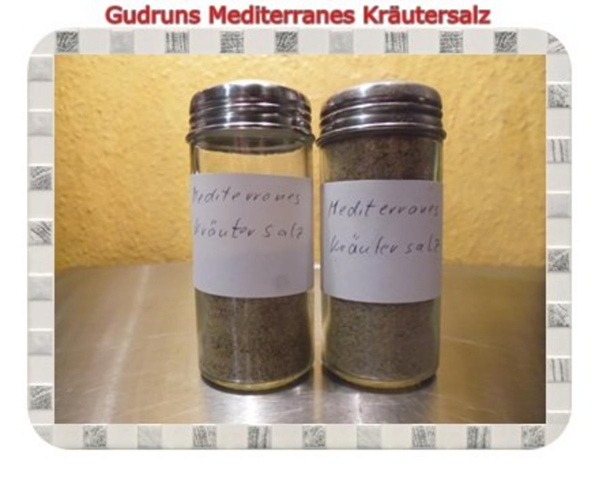 Gewürz: Mediterranes Kräutersalz - Rezept