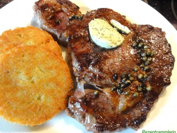 Rezept: Fleisch: ENTRECOTE`s aus der Grillpfanne Fleisch: ENTRECOTE`s aus der Grillpfanne - Rezept