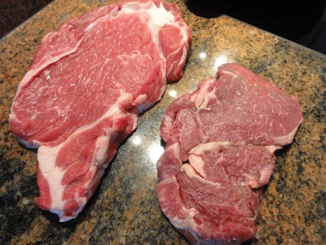 Rezept: Fleisch: ENTRECOTE`s aus der Grillpfanne Bild Nr. 3 Fleisch: ENTRECOTE`s aus der Grillpfanne - Rezept - Bild Nr. 3