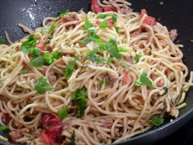 Würzige Knoblauchspaghetti - Rezept - Bild Nr. 6