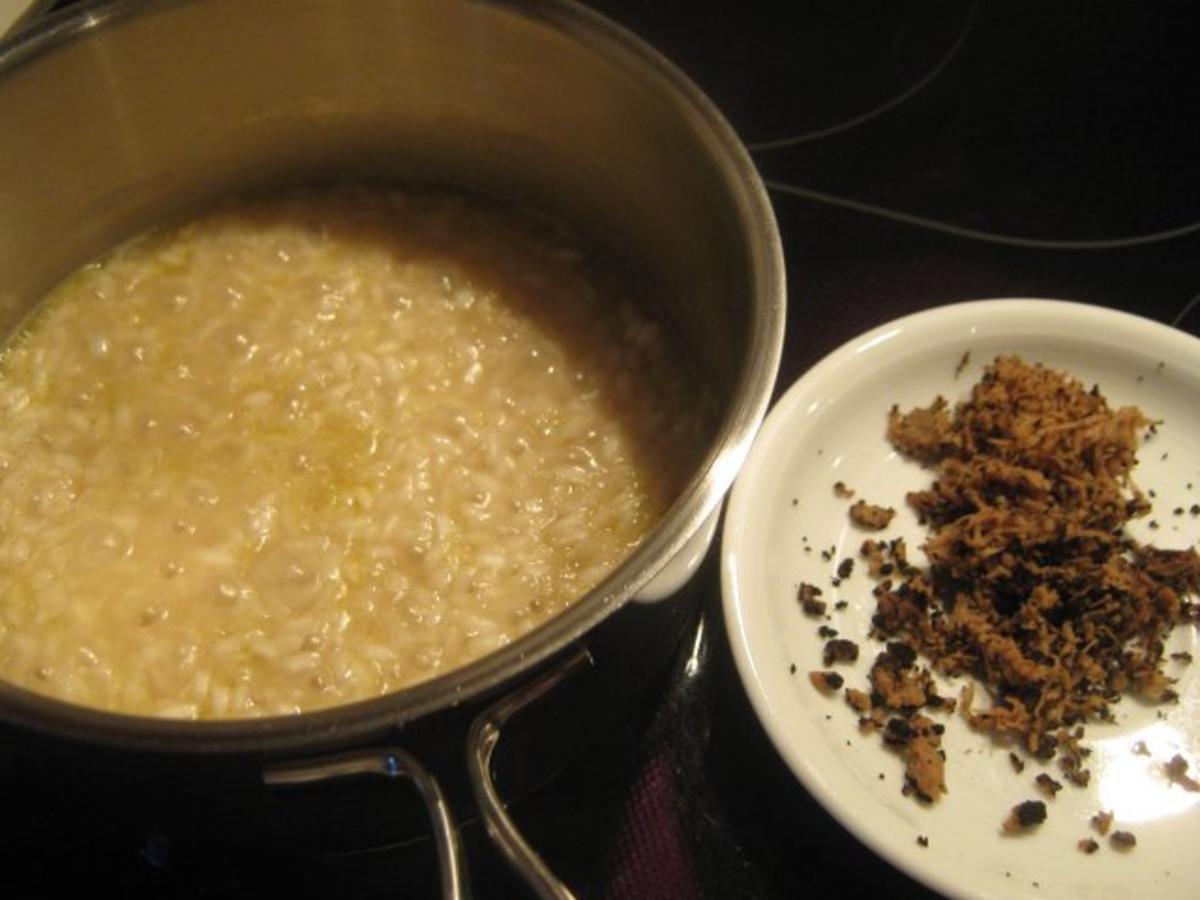 feines Trüffelrisotto, als Beilage oder als Zwischengang - Rezept - Bild Nr. 2