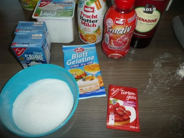 50. Geburtstag : Blutorangen - Buttermilch - Torte ! - Rezept - Bild Nr. 2