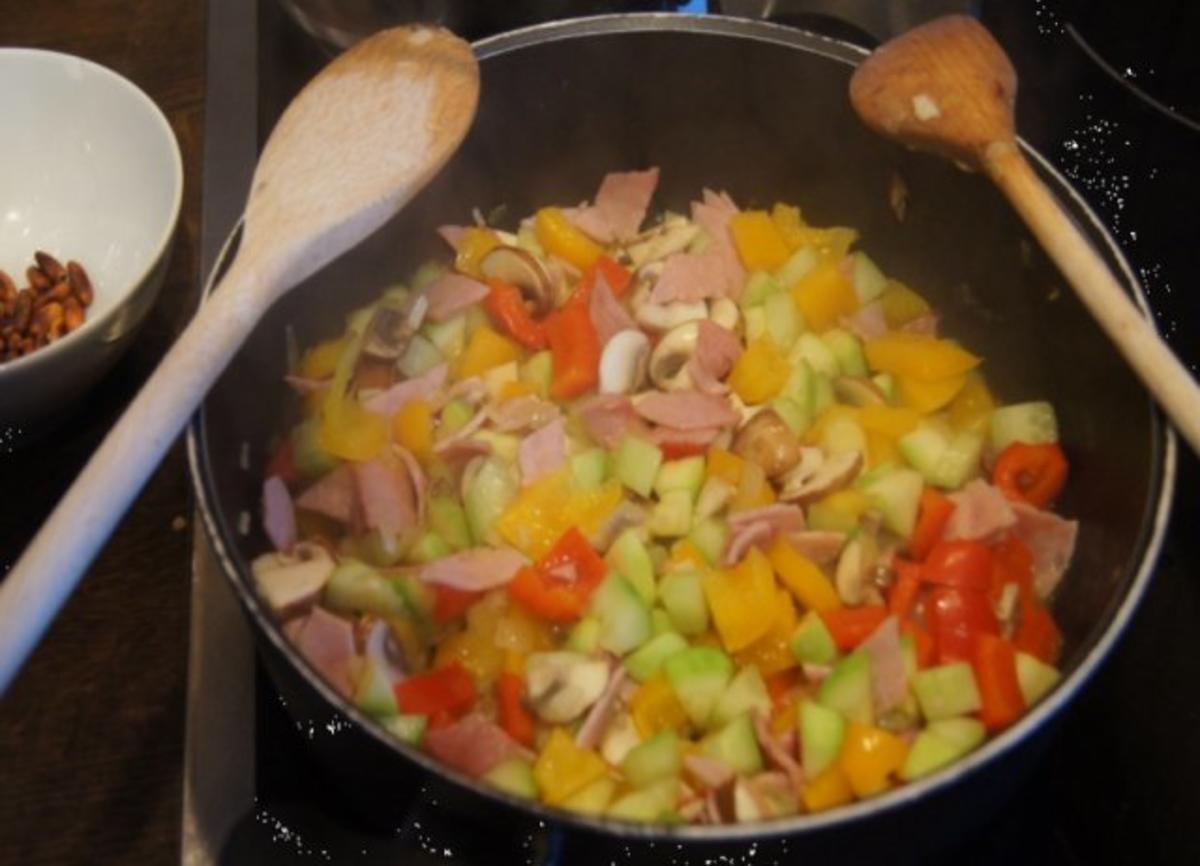 Pikantes Omelett mit Gemüse - Rezept - Bild Nr. 6