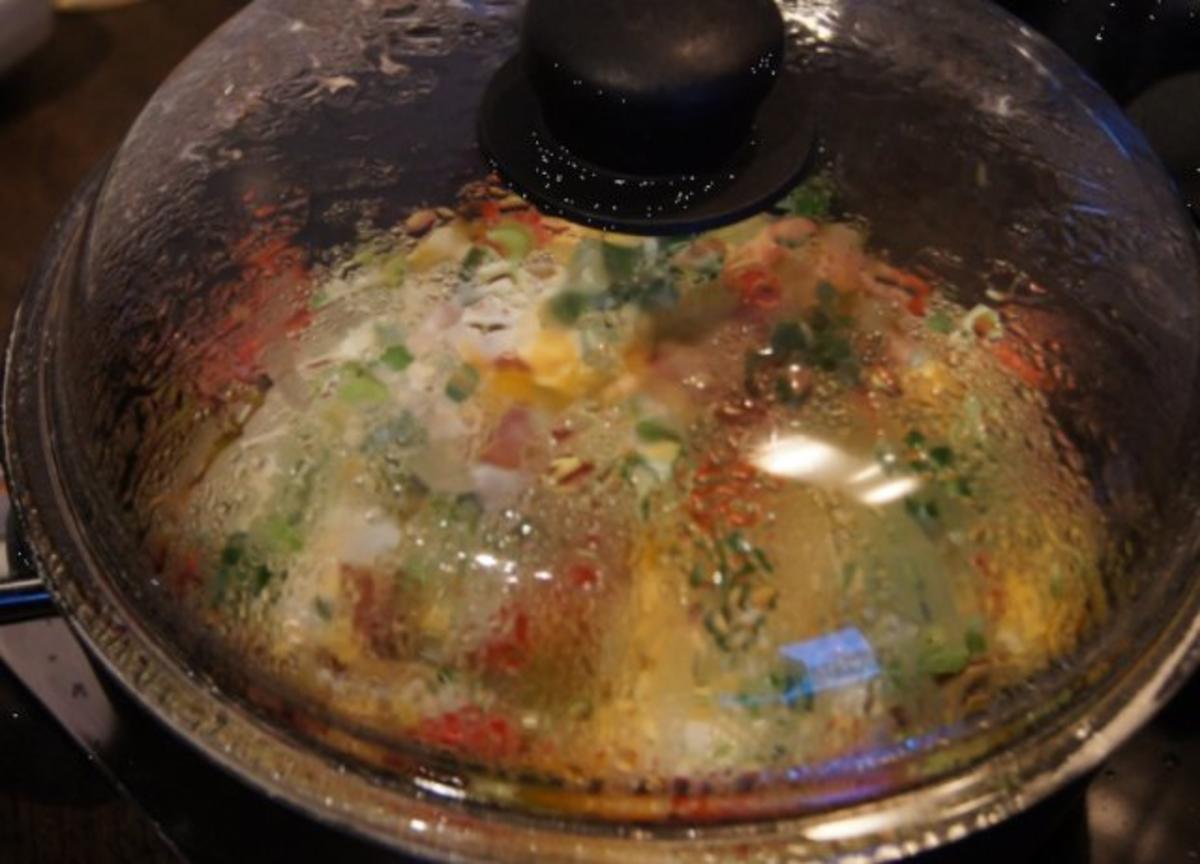 Pikantes Omelett mit Gemüse - Rezept - Bild Nr. 8