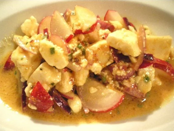 Rezept: Käsesalat mit Radieschen Bild Nr. 3 Käsesalat mit Radieschen - Rezept - Bild Nr. 3