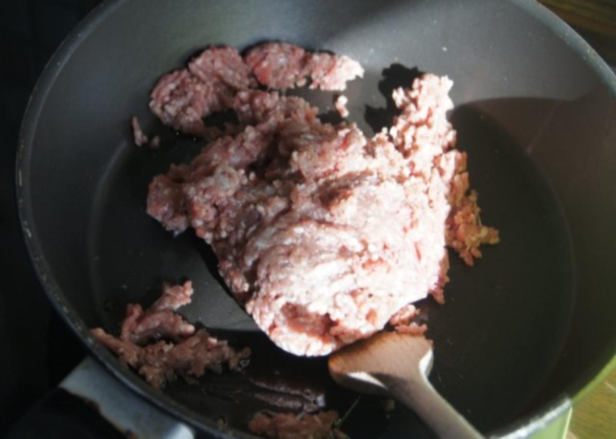 Blumenkohlröschen mit Rinderhack-Gemüsesauce - Rezept - Bild Nr. 5