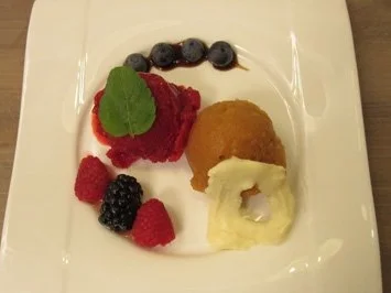 Himbeer- und Pfirsich-Lavendel-Sorbet - Rezept