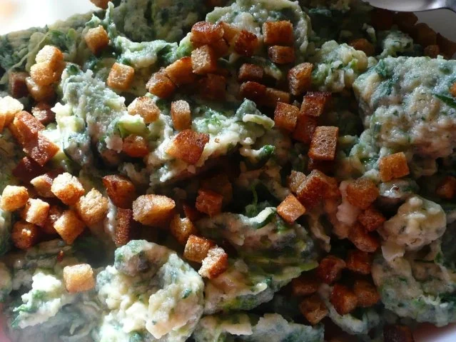 Rezept: Wasserspatzen zum Gründonnerstag ! Wasserspatzen zum Gründonnerstag ! - Rezept