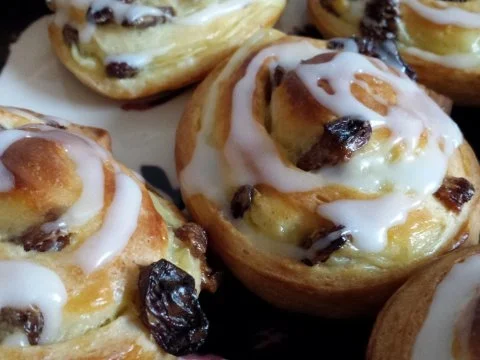 Rezept: Rosinenschnecken Rosinenschnecken - Rezept