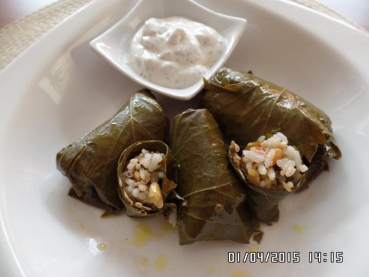 gefüllte Weinblätter Rezepte