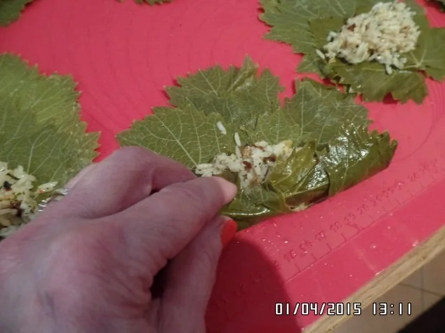 Gefüllte Weinblätter mit Reis - Rezept - Bild Nr. 6