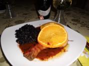 Hähnchen in Orangensoße>> - Rezept