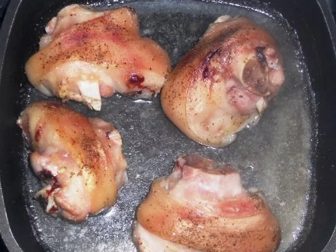 "Oma-Friede`s"- Geschmorte Schwein`s-Kniebeine (Rzpt. um 1885) - Rezept - Bild Nr. 9