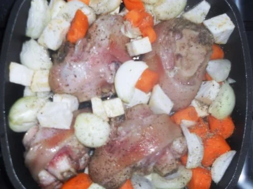 "Oma-Friede`s"- Geschmorte Schwein`s-Kniebeine (Rzpt. um 1885) - Rezept - Bild Nr. 10