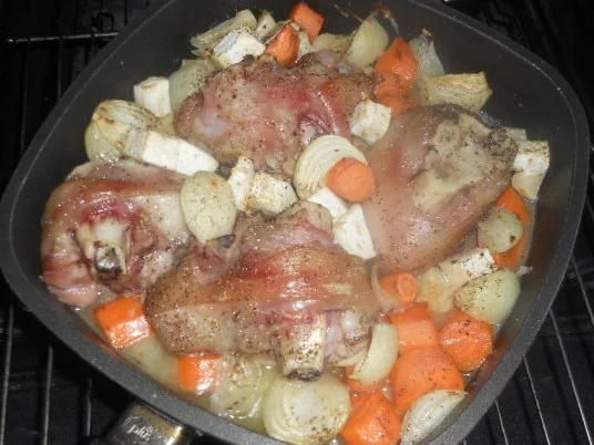 "Oma-Friede`s"- Geschmorte Schwein`s-Kniebeine (Rzpt. um 1885) - Rezept - Bild Nr. 11