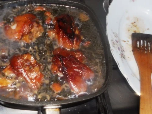 "Oma-Friede`s"- Geschmorte Schwein`s-Kniebeine (Rzpt. um 1885) - Rezept - Bild Nr. 21