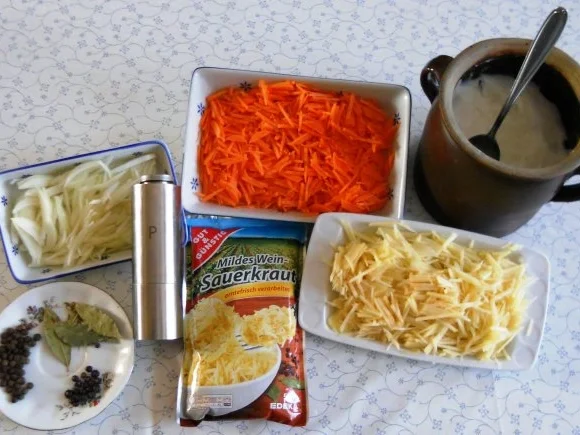 "Oma-Friede`s"- Geschmorte Schwein`s-Kniebeine (Rzpt. um 1885) - Rezept - Bild Nr. 36