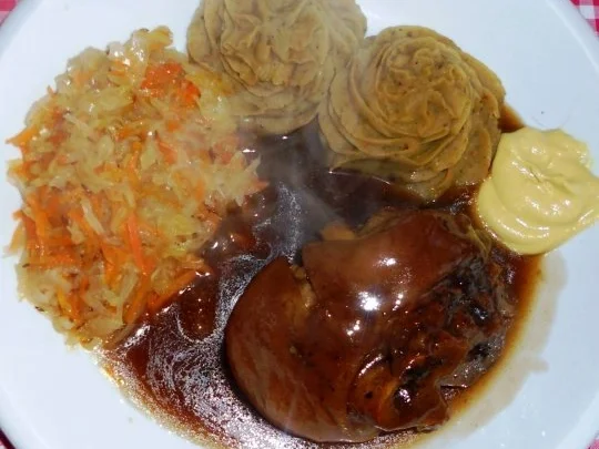 "Oma-Friede`s"- Geschmorte Schwein`s-Kniebeine (Rzpt. um 1885) - Rezept - Bild Nr. 44