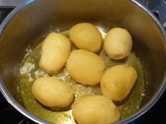 Forellen in der Mandelhülle mit Meerrettichstampf - Rezept - Bild Nr. 5