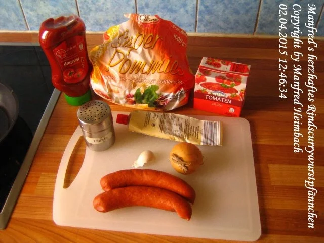 Fleisch – Manfred’s herzhaftes Rindscurrywurstpfännchen - Rezept - Bild Nr. 10