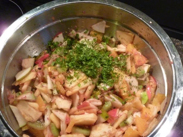 Rezept: Exotischer - Winterlicher Fruchtsalat Bild Nr. 8 Exotischer - Winterlicher Fruchtsalat - Rezept - Bild Nr. 8