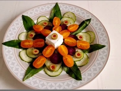 Junger Bärlauch Salat mit Fetakäse und Dressing dazu - Rezept - Bild Nr. 14