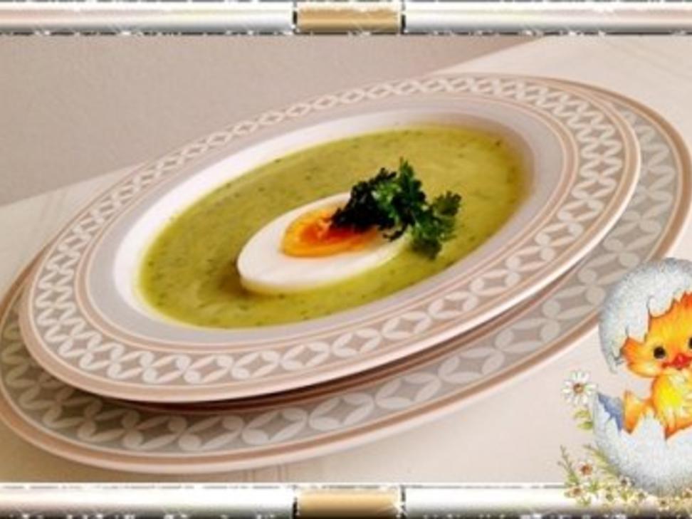 Eine fruchtige Avocado – Bärlauch- Cremesuppe - Rezept - kochbar.de