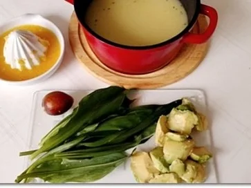 Eine fruchtige  Avocado – Bärlauch- Cremesuppe - Rezept - Bild Nr. 10