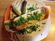 Herzhaft gefüllter Pfannkuchen, vegetarisch - Rezept