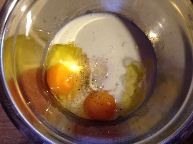 Herzhaft gefüllter Pfannkuchen, vegetarisch - Rezept - Bild Nr. 4