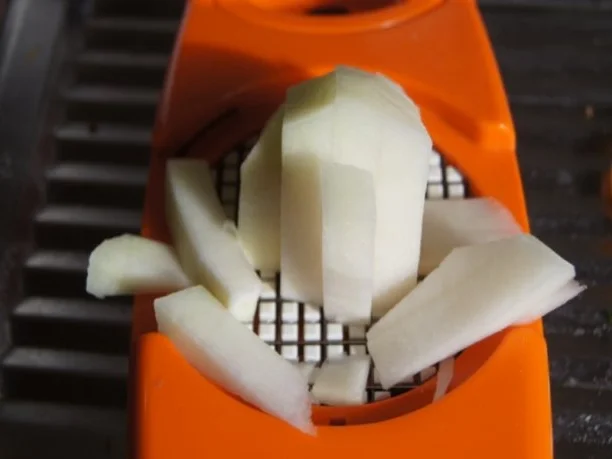 Wolfbarschfilet mit Kohlrabirahmgemüse und Currykartoffelstampf - Rezept - Bild Nr. 4