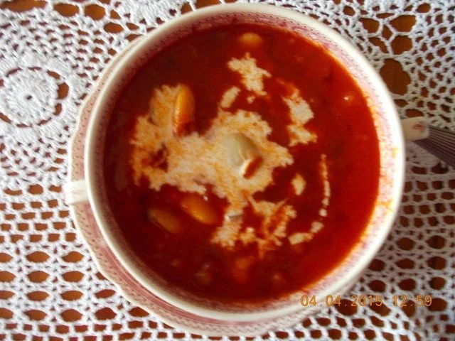 Schnelle Tomatensuppe - Rezept