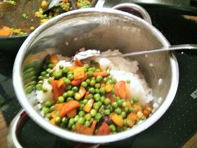 Hühnchen Toscana mit Gemüsereis - Rezept - Bild Nr. 9