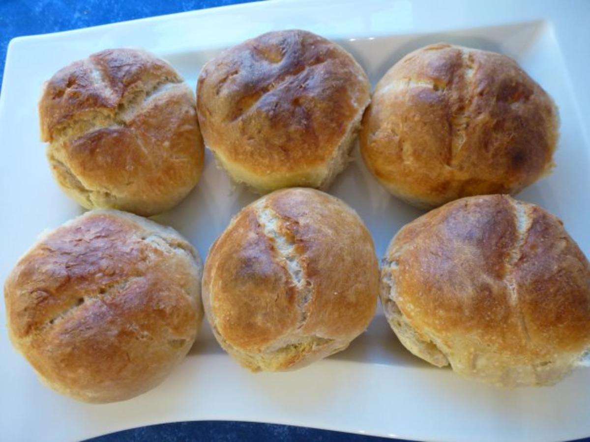 Wasser-Milch-Brötchen - Rezept Eingereicht von Test00