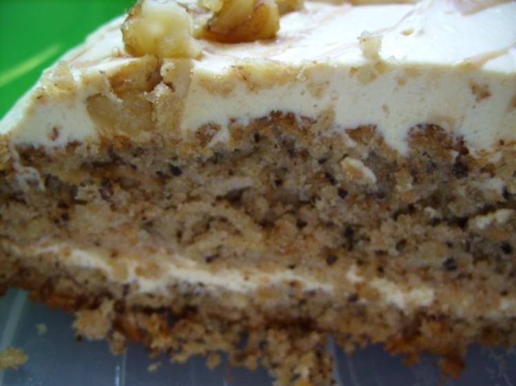 Walnuss-Apfel-Torte mit Frischkäse - Rezept - kochbar.de